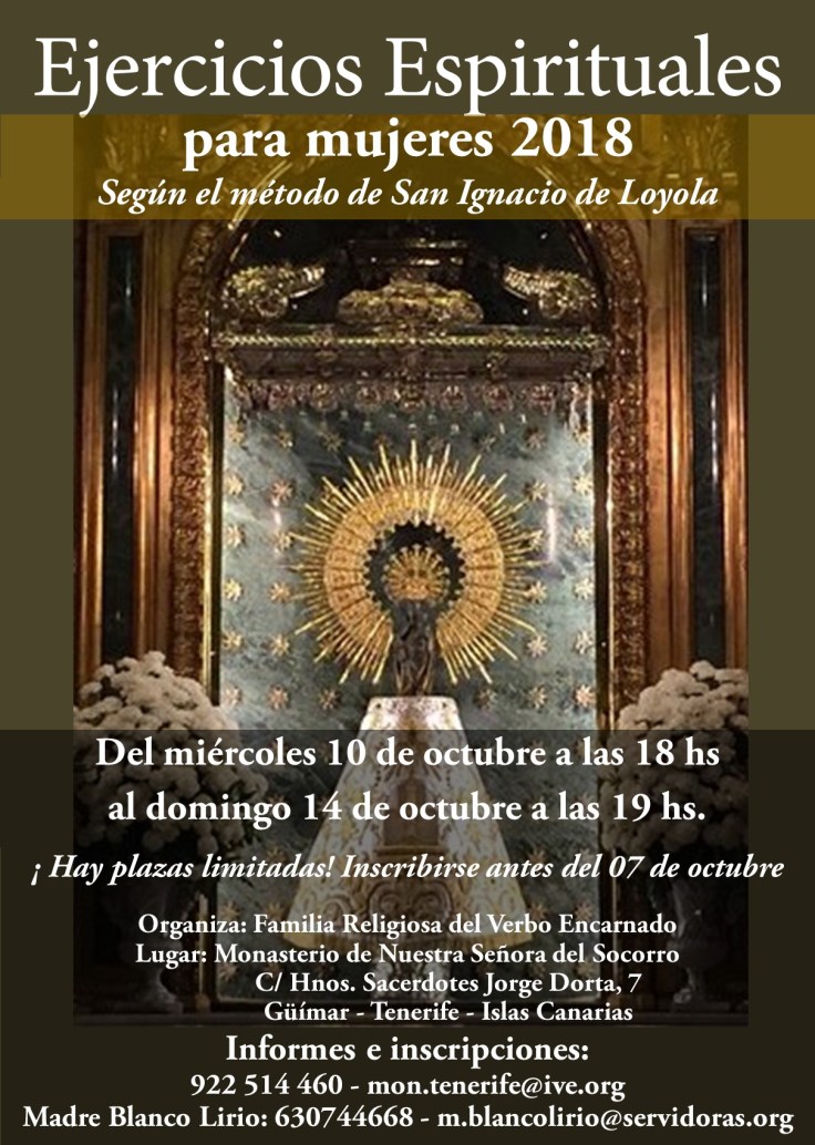 Ejercicios Espirituales mujeres oct 2018